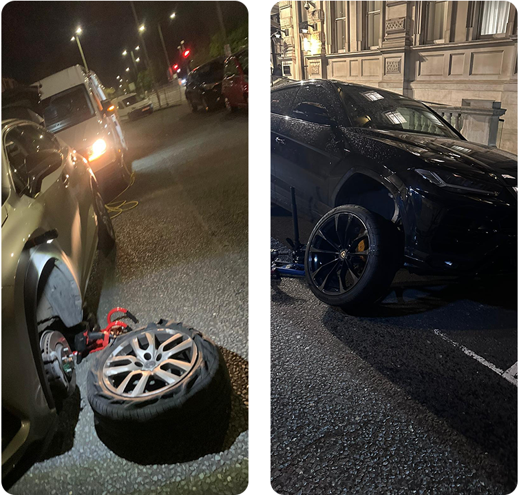 Wheel Nut Locking Removal Services 24hr Mobile Tyre Repair London